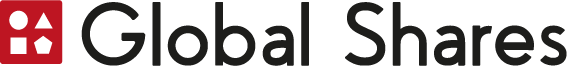 Global Shares Logo in Black color
