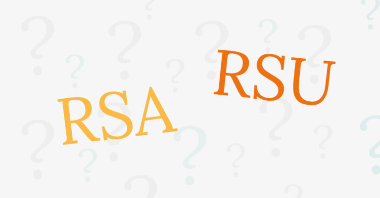 Illustration of floating words, RSa vs RSU