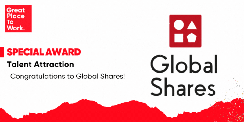 Talent Attraction Award - Great Place To Work | Global Shares