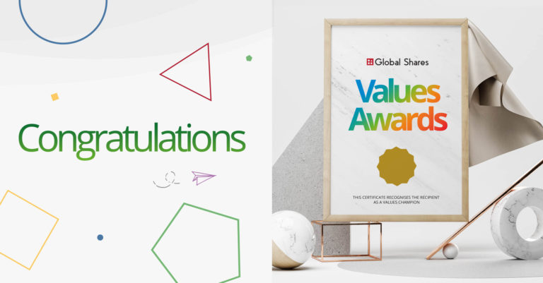 Values Champions 2022 Core Values | Global Shares
