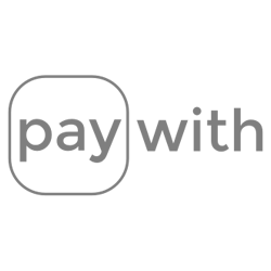 Pay with Logo in grey