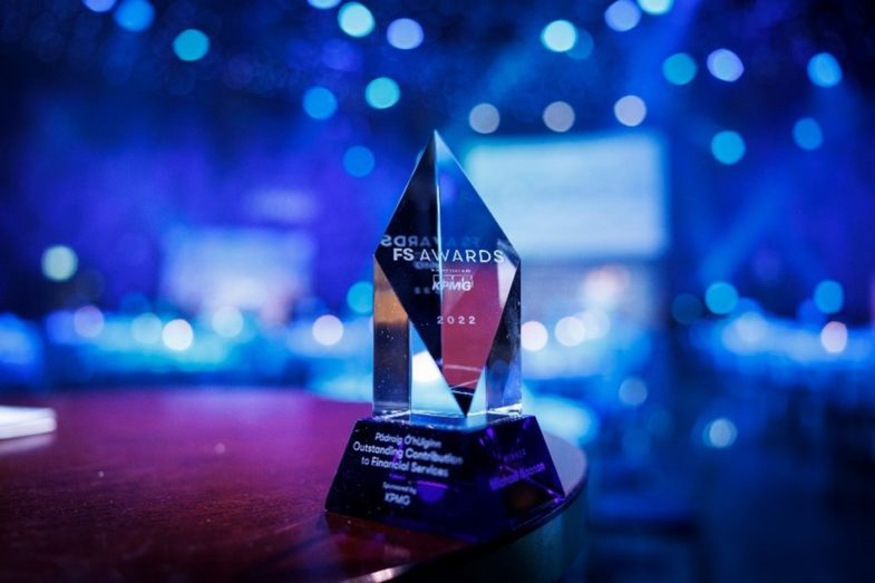 FinTech Innovation Award 2022 - Global Shares Winner - Trophy