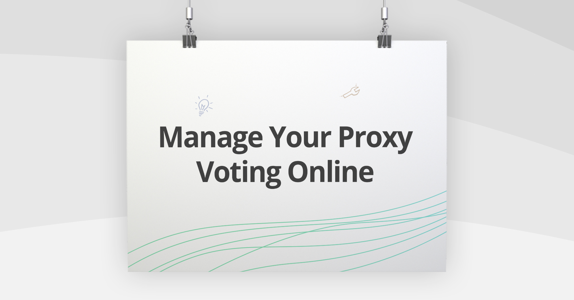 Manage your proxy voting online global shares