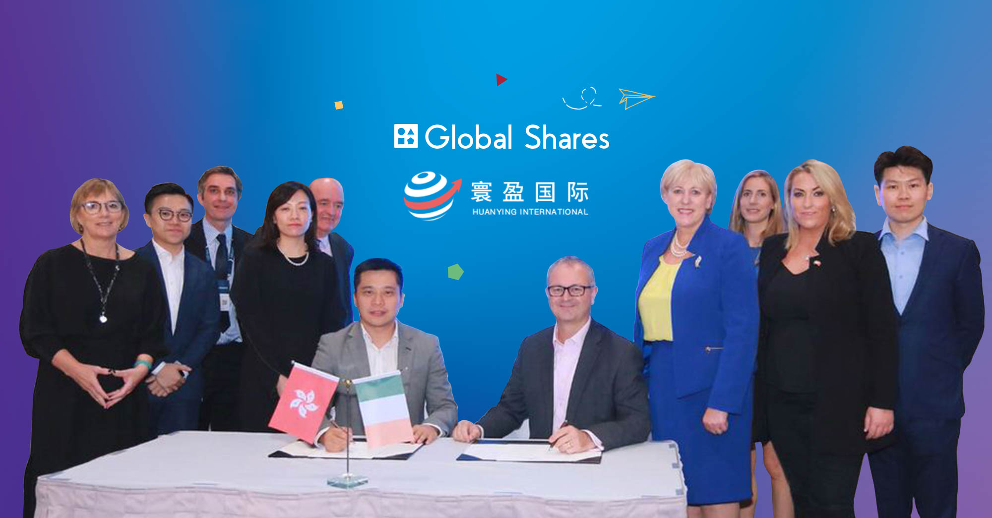 Global Shares signs USD 15M deal with Huanying International (Asia) Limited at Hong Kong FinTech Week & announces new Beijing Office!