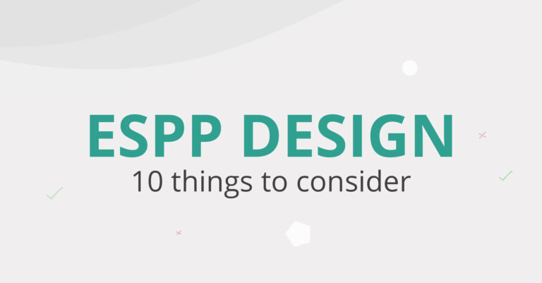 ESPP Design: 10 things to consider