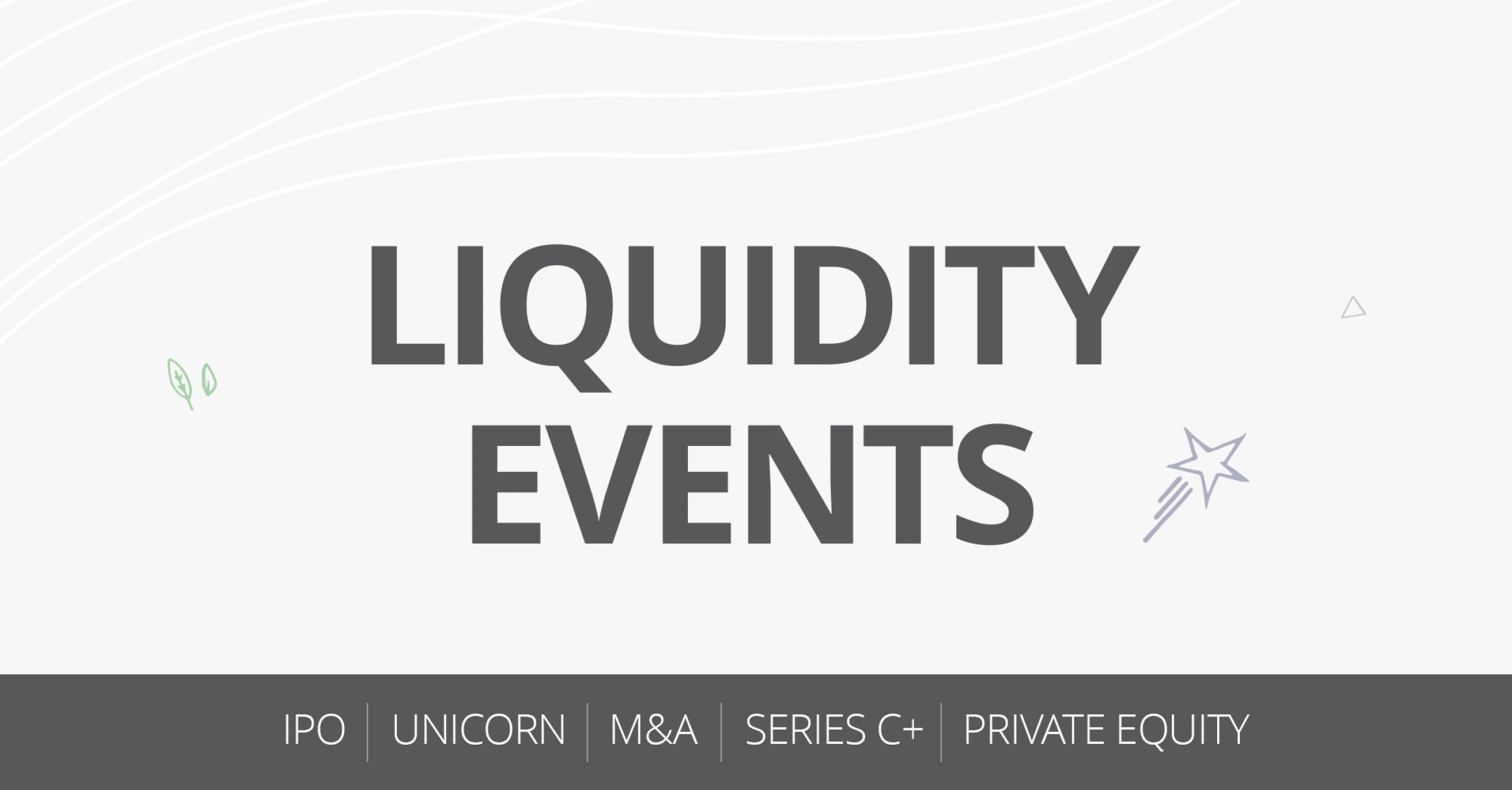Liquidity Events – Managing shareholders and planning for your company’s future