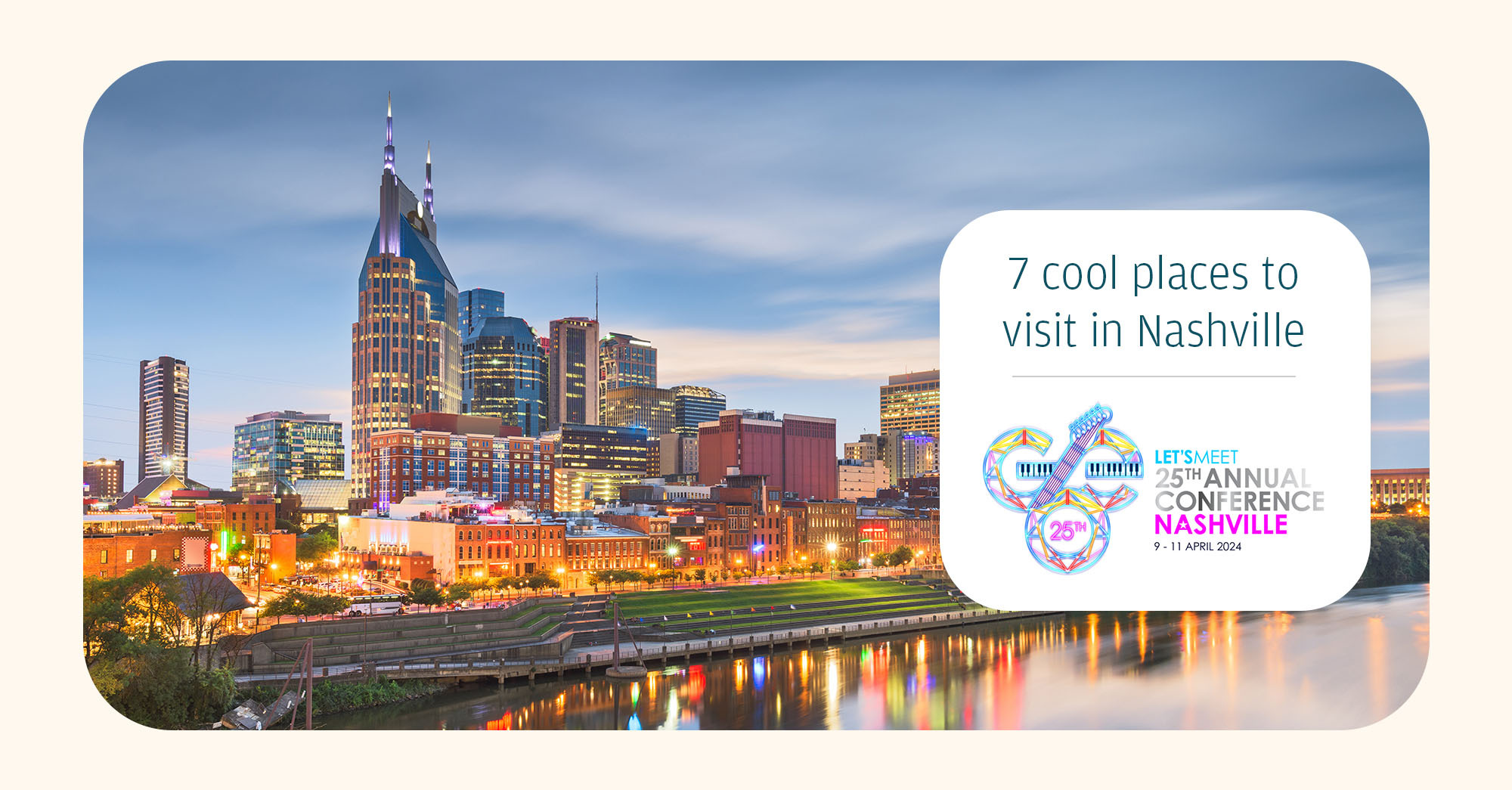 7 spots that capture the essence of Nashville cool to visit while Attending GEO