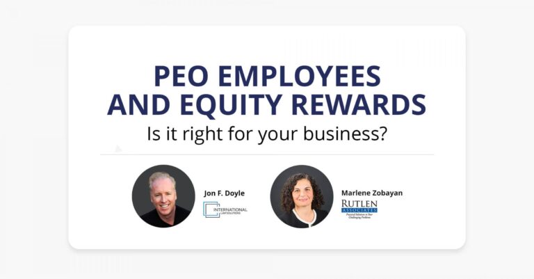 PEO employees and equity rewards